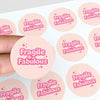 Fragile & Fabulous Stickers | Pink Fragile Parcel Labels for Small Businesses - Sticksy Prints Australia