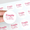 Fragile Handle With Care Stickers | Bold Fragile Packaging Labels for Small Business Australia - Sticksy Prints Australia