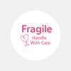 Fragile Handle With Care Stickers | Bold Fragile Packaging Labels for Small Business Australia