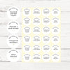 Funny Teen Behaviour Reward Stickers – Personalised Minimalist Teacher Stickers for Classroom Motivation
