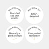 Funny Teen Behaviour Reward Stickers – Personalised Minimalist Teacher Stickers for Classroom Motivation