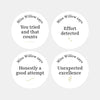 Funny Teen Behaviour Reward Stickers – Personalised Minimalist Teacher Stickers for Classroom Motivation - Sticksy Prints Australia