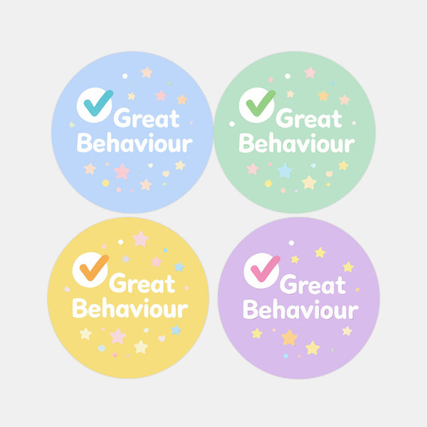 Great Behaviour Pet Training Reward Stickers | Positive Reinforcement Stickers for Dogs & Puppies