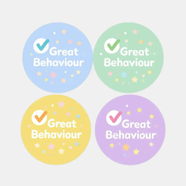 Great Behaviour Pet Training Reward Stickers | Positive Reinforcement Stickers for Dogs & Puppies - Sticksy Prints Australia