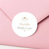 Handle With Care Stickers | Fragile Packaging Labels | Small Business Shipping Stickers Australia - Sticksy Prints Australia