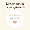 Handmade With Care Stickers | Small Business Packaging Labels | Neutral Handmade Stickers Australia