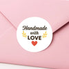 Handmade with Love Stickers Business Stickers - Sticksy Prints Australia