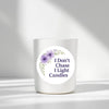 “I Don’t Chase, I Light Candles” (Lavender Floral Edition) Sticker Labels - Sticksy Prints Australia