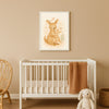 Kangaroo Nursery Wall Art Print – Australian Animal Watercolour (Digital Download)
