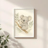 Koala Nursery Wall Art Print – Australian Animal Watercolour (Digital Download) - Sticksy Prints Australia