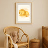 Lion Nursery Wall Art Print – Safari Animal Watercolour (Digital Download)