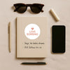 Love Bombing Sticker – Funny Dating Sticker for Journals Planners & Self-Reflection