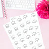 Minimalist Funny Teen Behaviour Stickers – Personalised Teacher Reward Stickers for High School Students - Sticksy Prints Australia