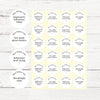 Minimalist Teen Behaviour Stickers – Funny Personalised Teacher Reward Stickers