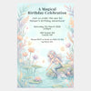 Personalised Mermaid Birthday Party Invitations Printed Under the Sea Kids Invite - Sticksy Prints Australia