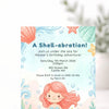 Personalised Mermaid Birthday Party Invitations Printed Cute Under the Sea - Sticksy Prints Australia