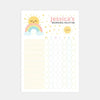 Morning Routine Chart – Editable Name & Title (A4, A3 & US Letter) - Sticksy Prints Australia