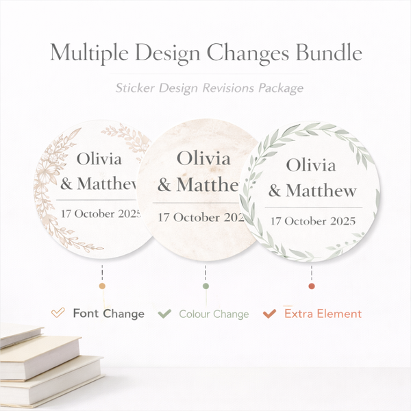 Multiple Design Changes Bundle – Sticker Design