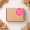 No Crush, Just Love Stickers | Cute Do Not Squash Parcel Labels for Small Businesses - Sticksy Prints Australia