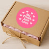 No Crush, Just Love Stickers | Cute Do Not Squash Parcel Labels for Small Businesses - Sticksy Prints Australia