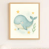 Ocean Nursery Wall Art Set – Whale, Dolphin, Octopus, Seahorse & Turtle | PDF Printable Digital Download - Sticksy Prints Australia