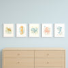 Ocean Nursery Wall Art Set – Whale Dolphin Octopus Seahorse & Turtle | PDF Printable Digital Download