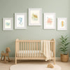 Ocean Nursery Wall Art Set – Whale Dolphin Octopus Seahorse & Turtle | PDF Printable Digital Download