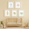 Ocean Nursery Wall Art Set – Whale, Dolphin, Octopus, Seahorse & Turtle | PDF Printable Digital Download - Sticksy Prints Australia