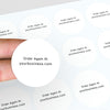 Order Again At Website Stickers | Personalised Business Packaging Labels