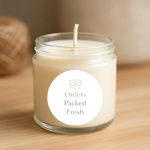 Orders Packed Fresh Stickers | Small Business Packaging Labels | Neutral Thank You Stickers Australia - Sticksy Prints Australia