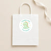 Pastel Dinosaur Thank You Stickers – Custom Name Kids Birthday Party Favour Labels - Sticksy Prints Australia