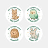 Personalised Australian Animal Teacher Reward Stickers – Cute Classroom Stickers - Sticksy Prints Australia