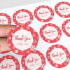 Personalised Christmas Sticker Labels Custom Kids Gift Tags Snowflake - Sticksy Prints Australia