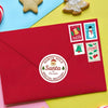 Personalised Christmas Sticker Labels North Pole Santa Special Delivery - Sticksy Prints Australia