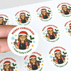 Personalised Christmas Stickers for Hairdressers & Salons - Sticksy Prints Australia