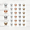 Personalised Dog Teacher Reward Stickers Labels Kids - Sticksy Prints Australia