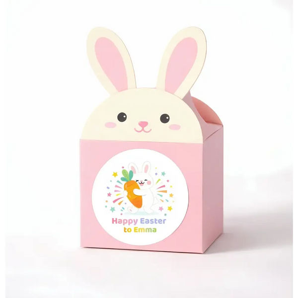 Personalised Easter Bunny Stickers | From the Easter Bunny to Name | Kids Easter Gift Labels - Sticksy Prints Australia