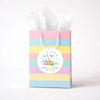 Personalised Easter Creations Stickers – Bunny Painting Easter Egg Labels for Kids - Sticksy Prints Australia