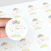 Personalised Easter Treat Stickers – Custom Bunny Labels for Kids - Sticksy Prints Australia