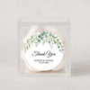 Personalised Eucalyptus Wedding Thank You Stickers | Greenery Favour Labels