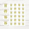 Personalised Frog Teacher Reward Stickers – Cute Classroom Praise Labels