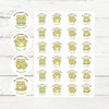 Personalised Frog Teacher Reward Stickers – Cute Classroom Praise Labels - Sticksy Prints Australia