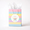 Personalised Happy Easter Stickers – Bunny Egg Pop Easter Labels for Kids - Sticksy Prints Australia