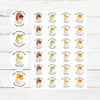 Personalised Hatching Baby Animals Teacher Reward Stickers Labels