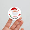 Personalised Kids Christmas Sticker Labels From Santa - Sticksy Prints Australia