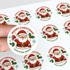 Personalised Kids Merry Christmas Sticker Labels Santa Love From - Sticksy Prints Australia