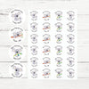 Personalised Koala Teacher Reward Stickers Labels Kids