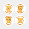 Personalised Lion Teacher Reward Stickers – Classroom Praise & Positive Reinforcement - Sticksy Prints Australia