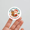 Personalised North Pole Delivery Sticker Labels – Santa & Reindeer