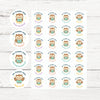 Personalised Owl Reading Reward Stickers – Literacy Stickers for Teachers